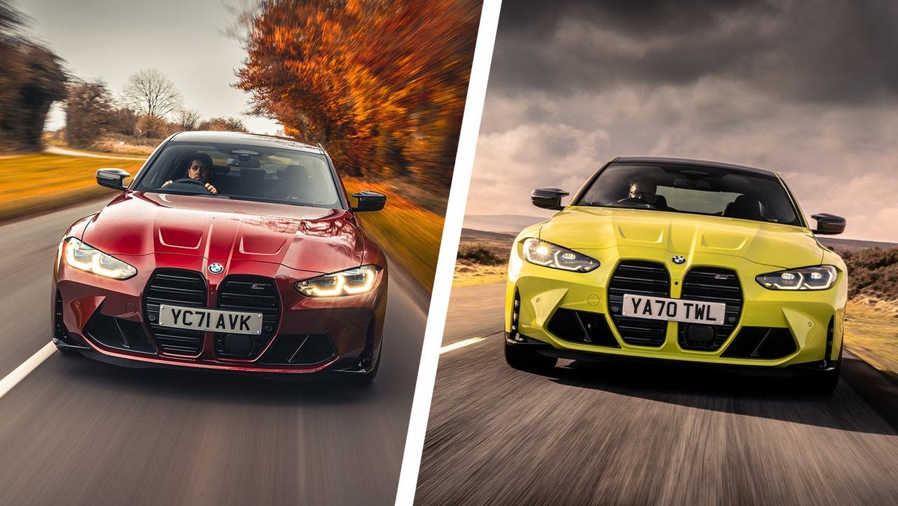 BMW M3 vs M4 – front driving
