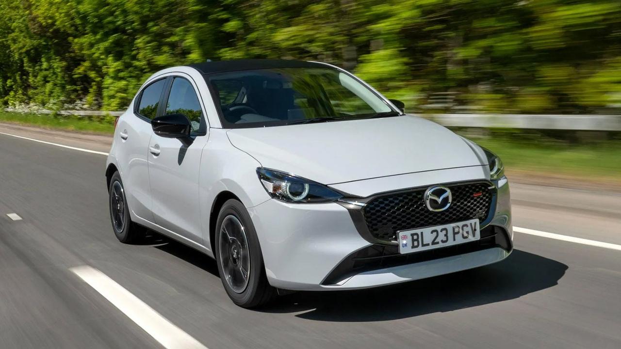 Mazda 2 in grey