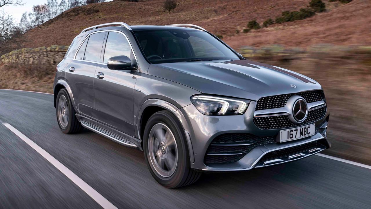 Mercedes GLE driving