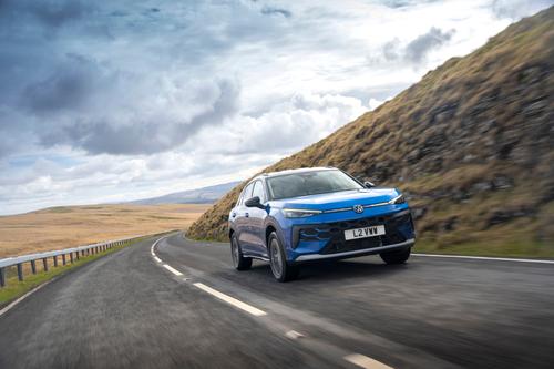 2026 VW T Roc front driving