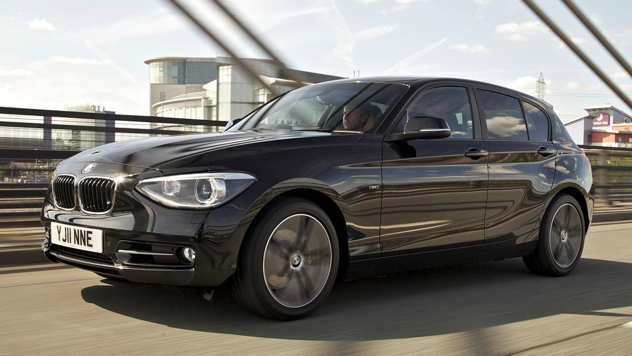 BMW 1 Series second generation, black