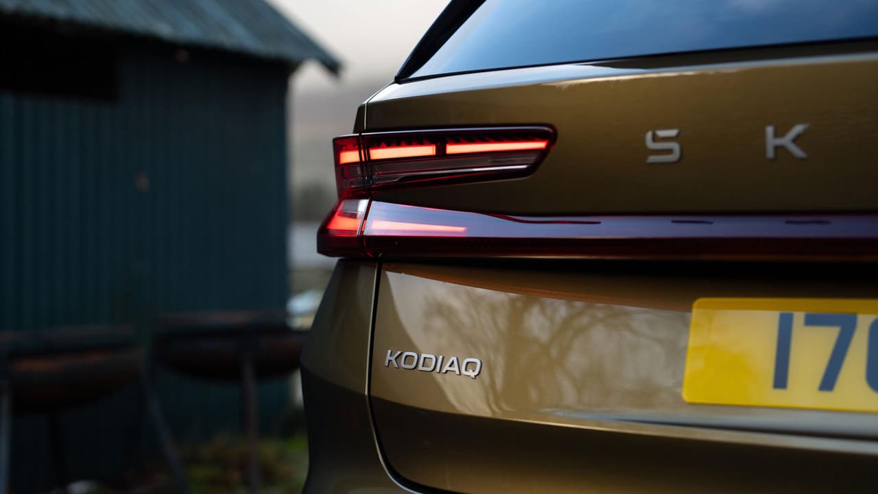 Skoda Kodiaq badge detail