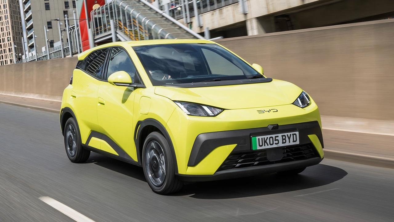 BYD Dolphin Surf in yellow