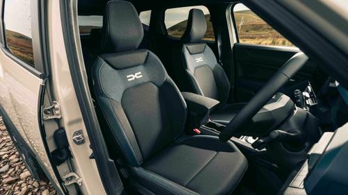 Dacia Duster seats