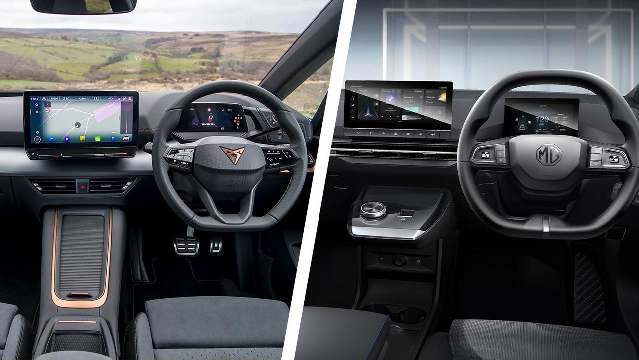 Cupra Born vs MG4 interior