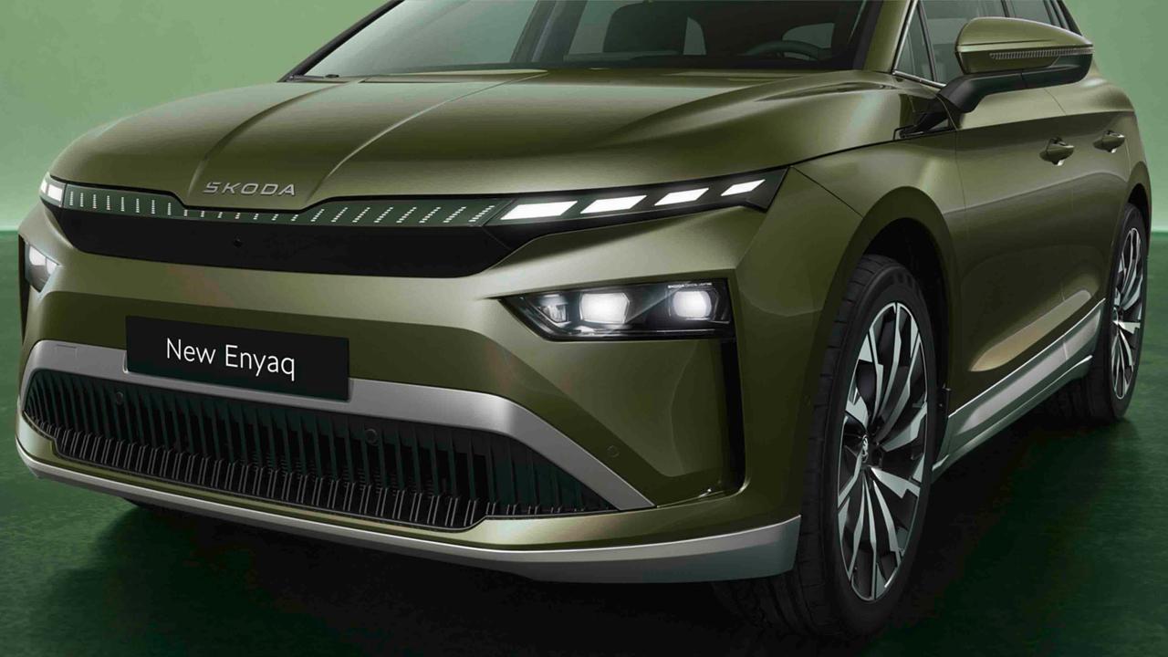 2025 Skoda Enyaq headlights