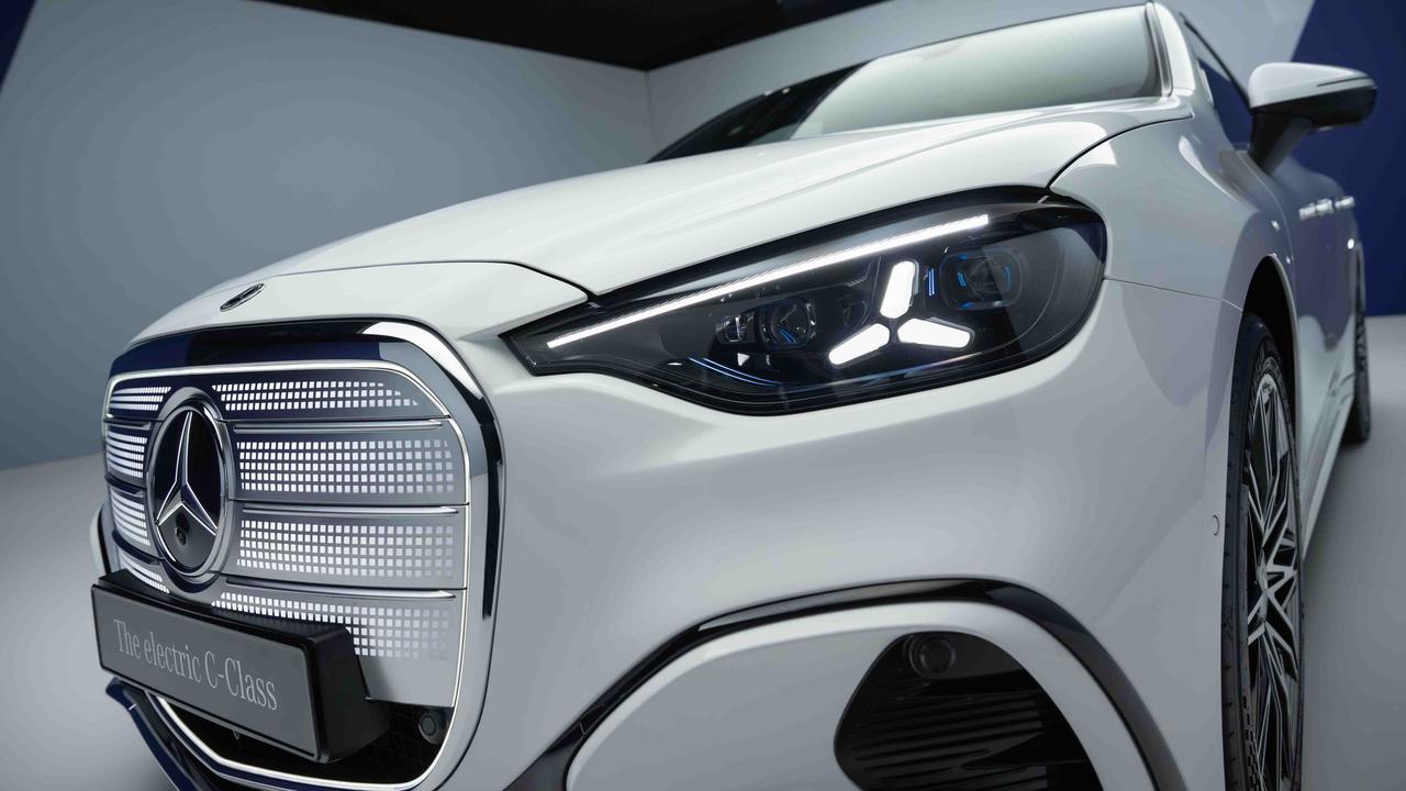 Mercedes C-Class Electric front end