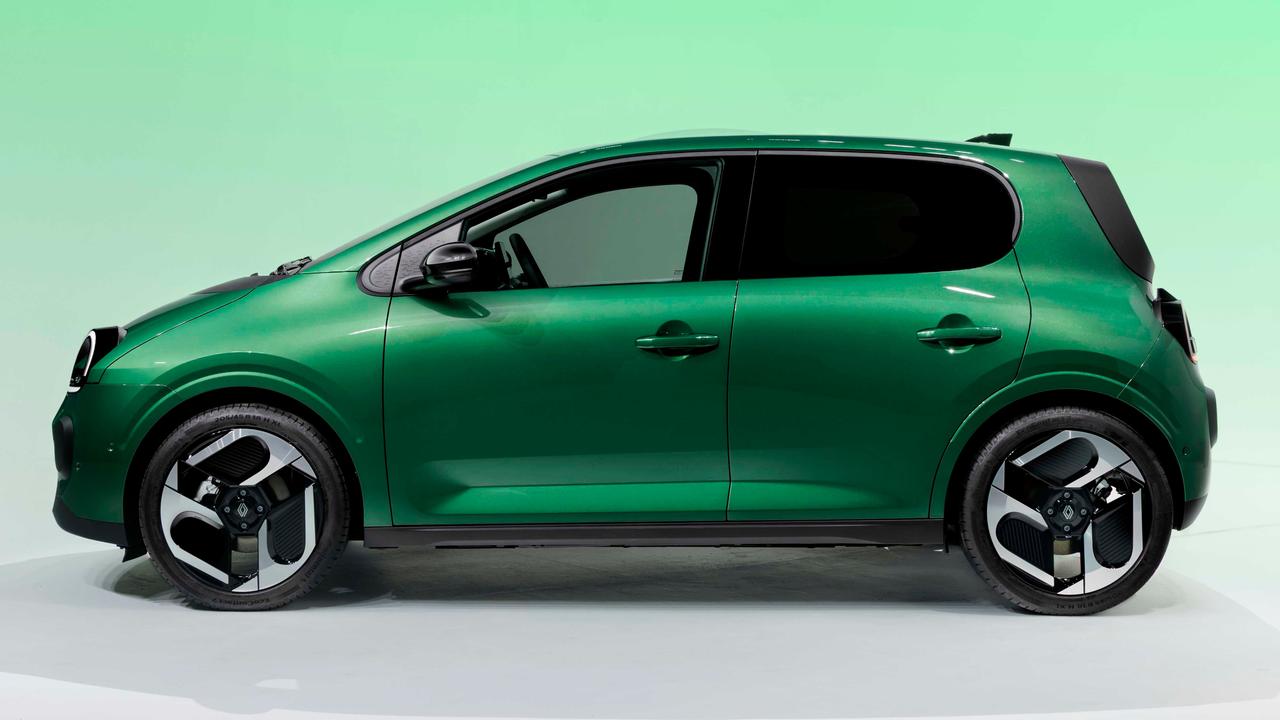 Renault Twingo launch – side view, green