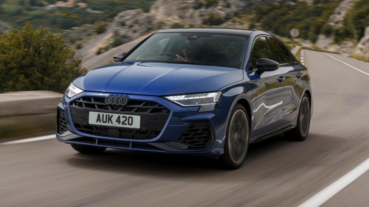 Audi S3 saloon driving