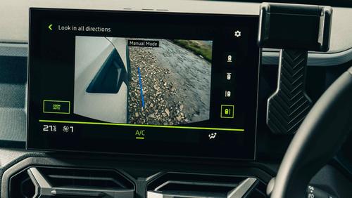 Dacia Duster camera view