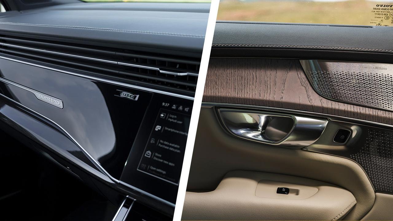 Audi Q7 vs Volvo XC90 materials