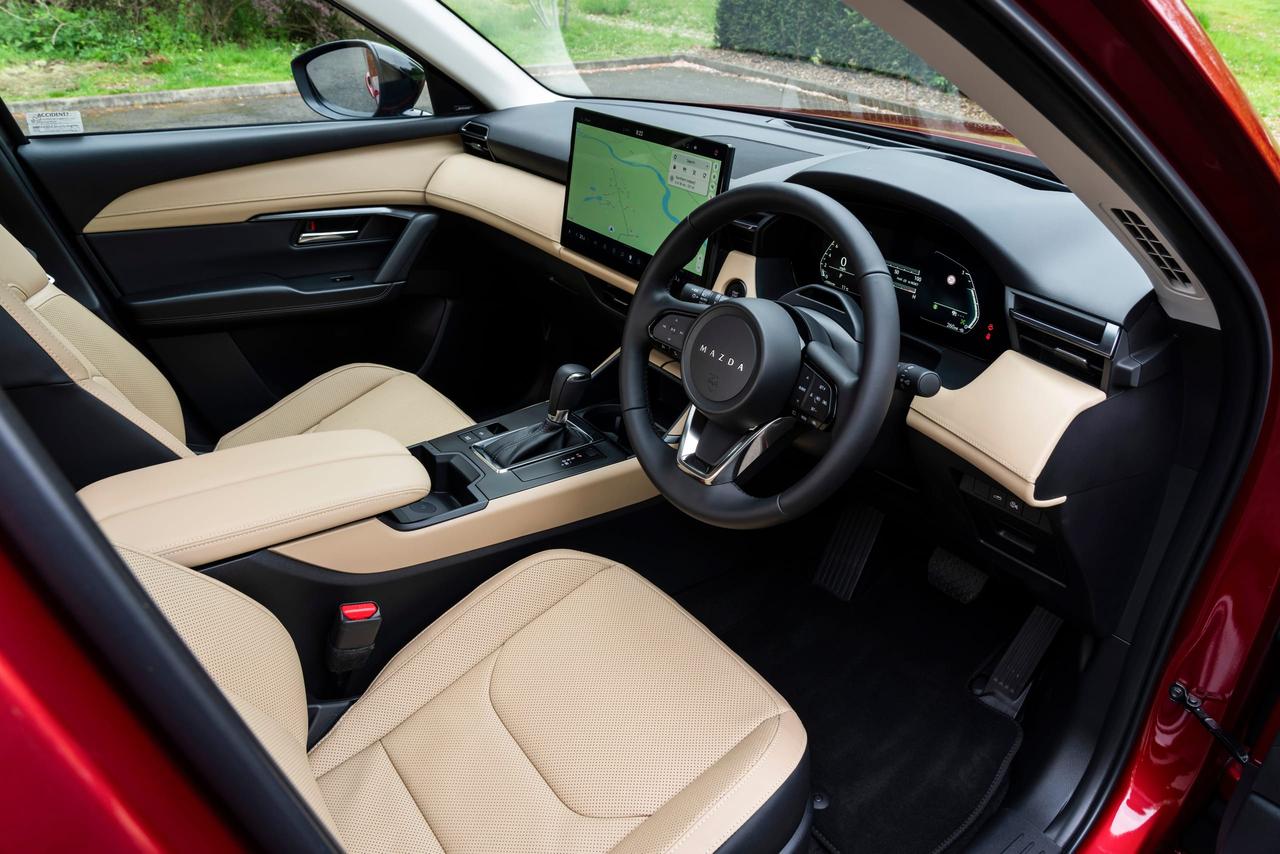 2026 Mazda CX-5 interior angled
