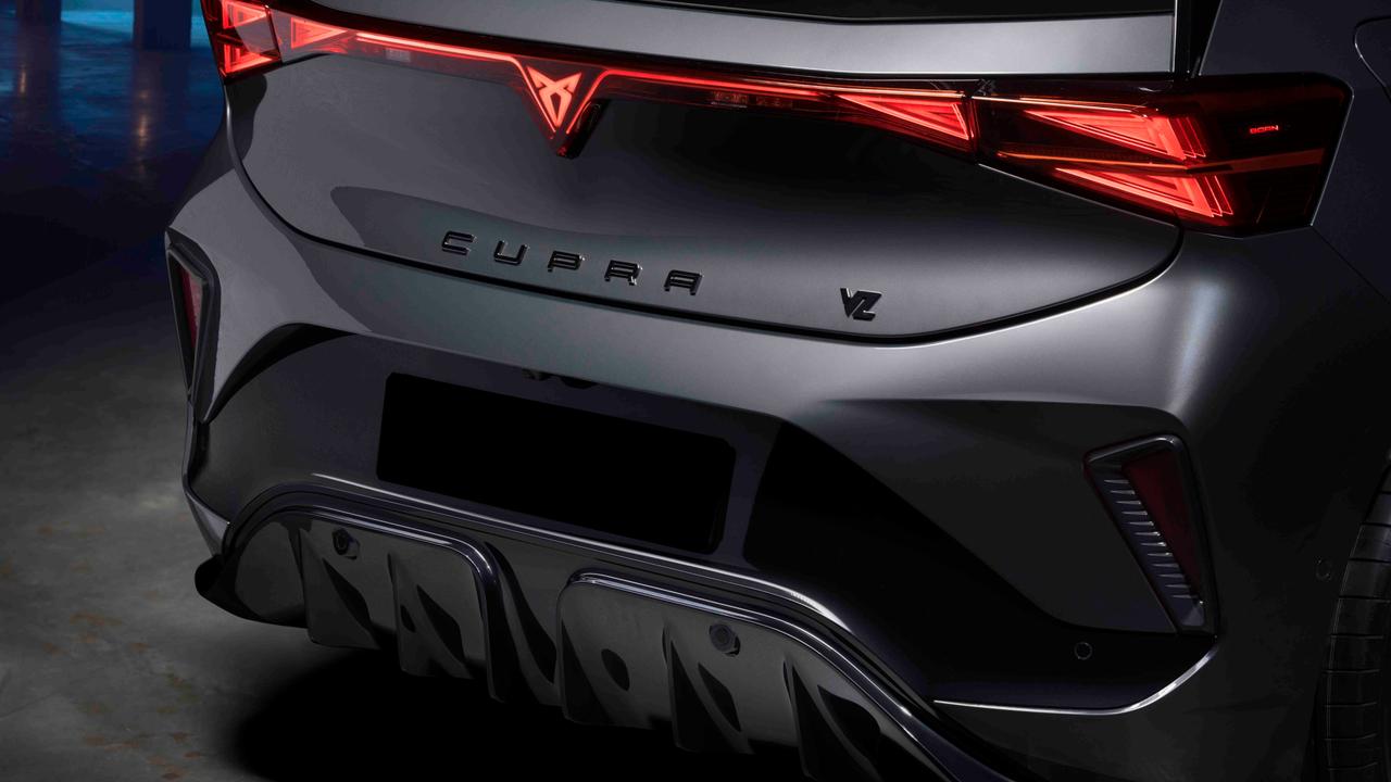 Cupra Born facelift rear detail