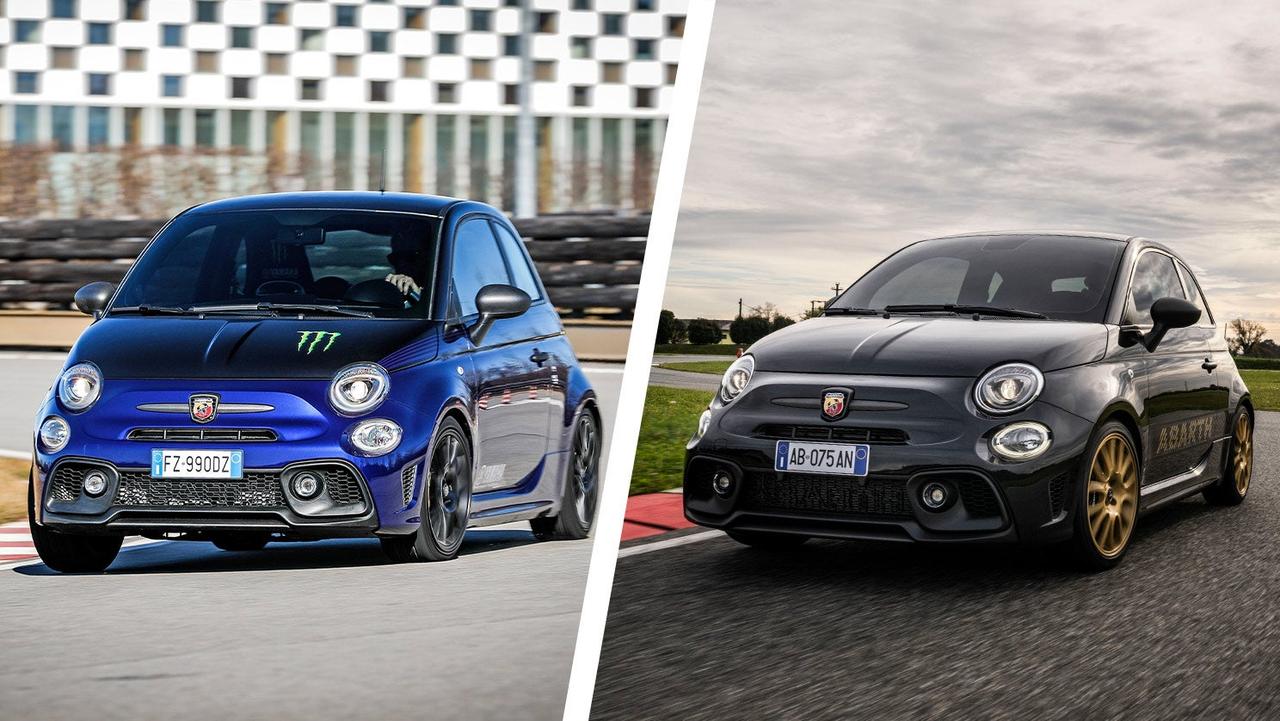 Abarth 595 vs 695 – front