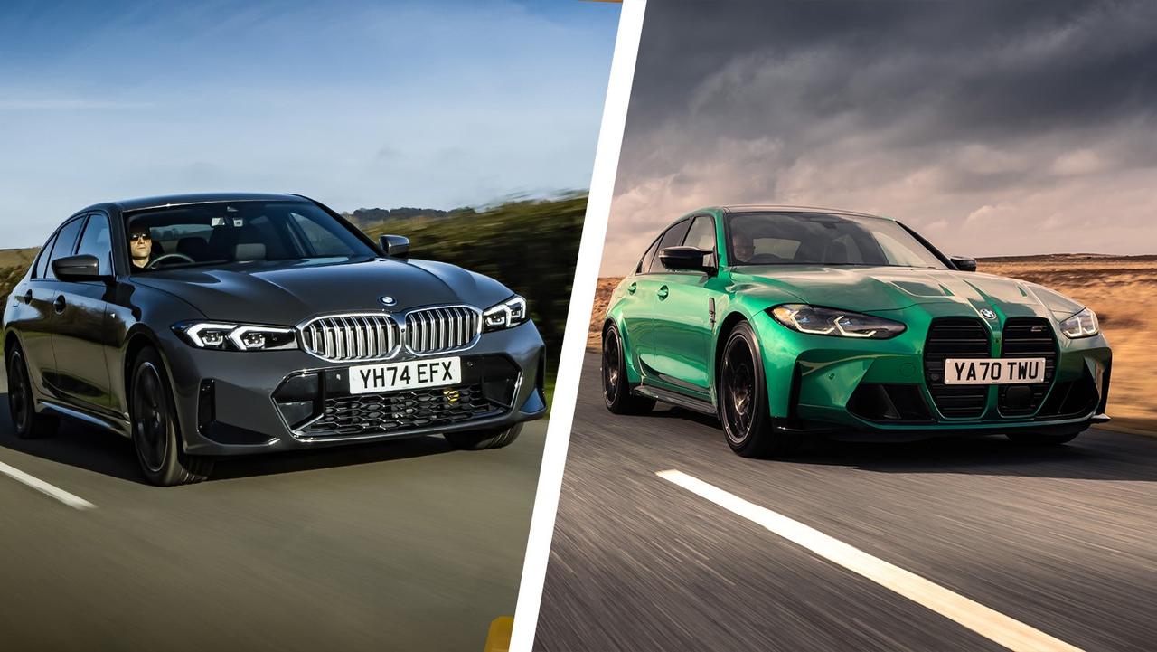 BMW 3 Series saloon vs M3
