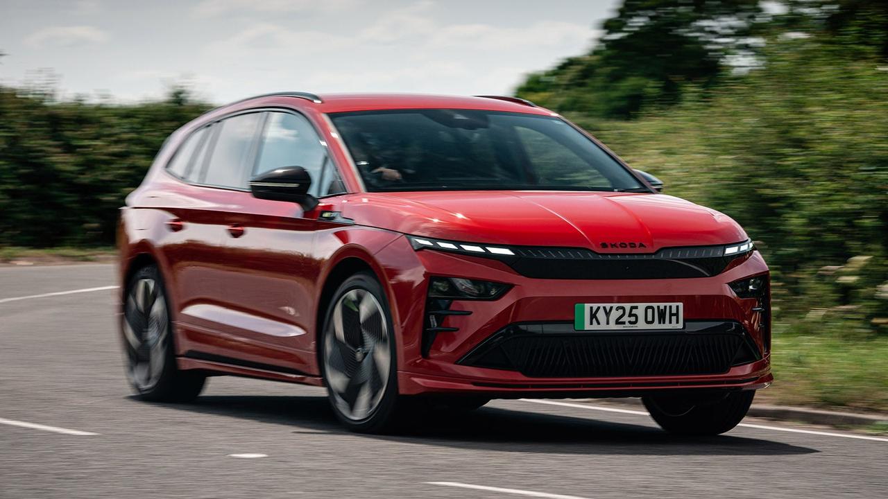 Skoda Enyaq (vRS) in red