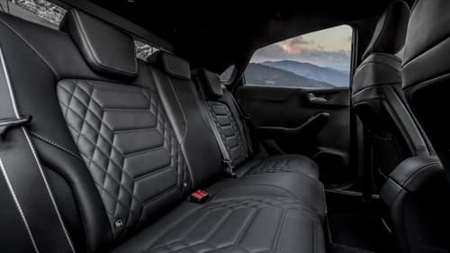 Ford Puma review rear seats