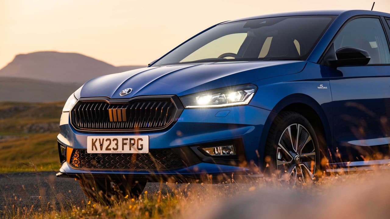 Skoda Fabia Monte Carlo front end
