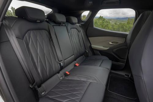 2025 Ford Capri blue interior rear seats