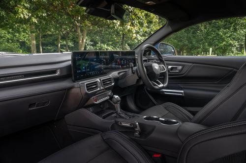 2025 Ford Mustang GT interior from passenger side