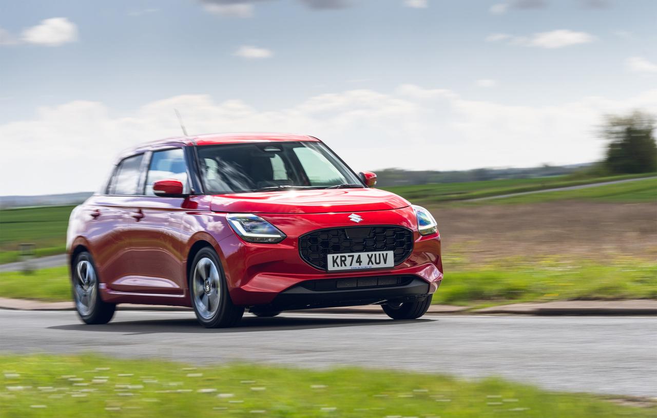 2025 suzuki swift front driving