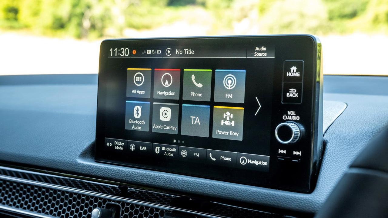 Honda Civic touchscreen
