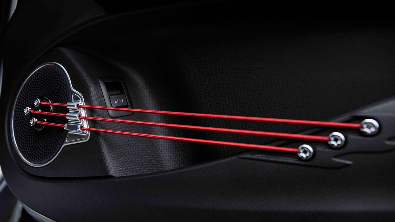 BYD Atto 3 guitar string door pockets