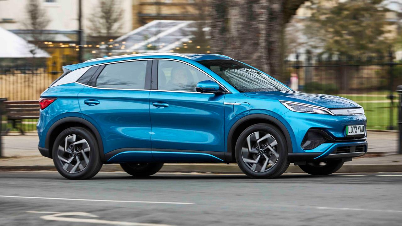 BYD Atto 3 driving side view