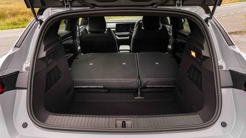 Renault Megane E-Tech boot seats down