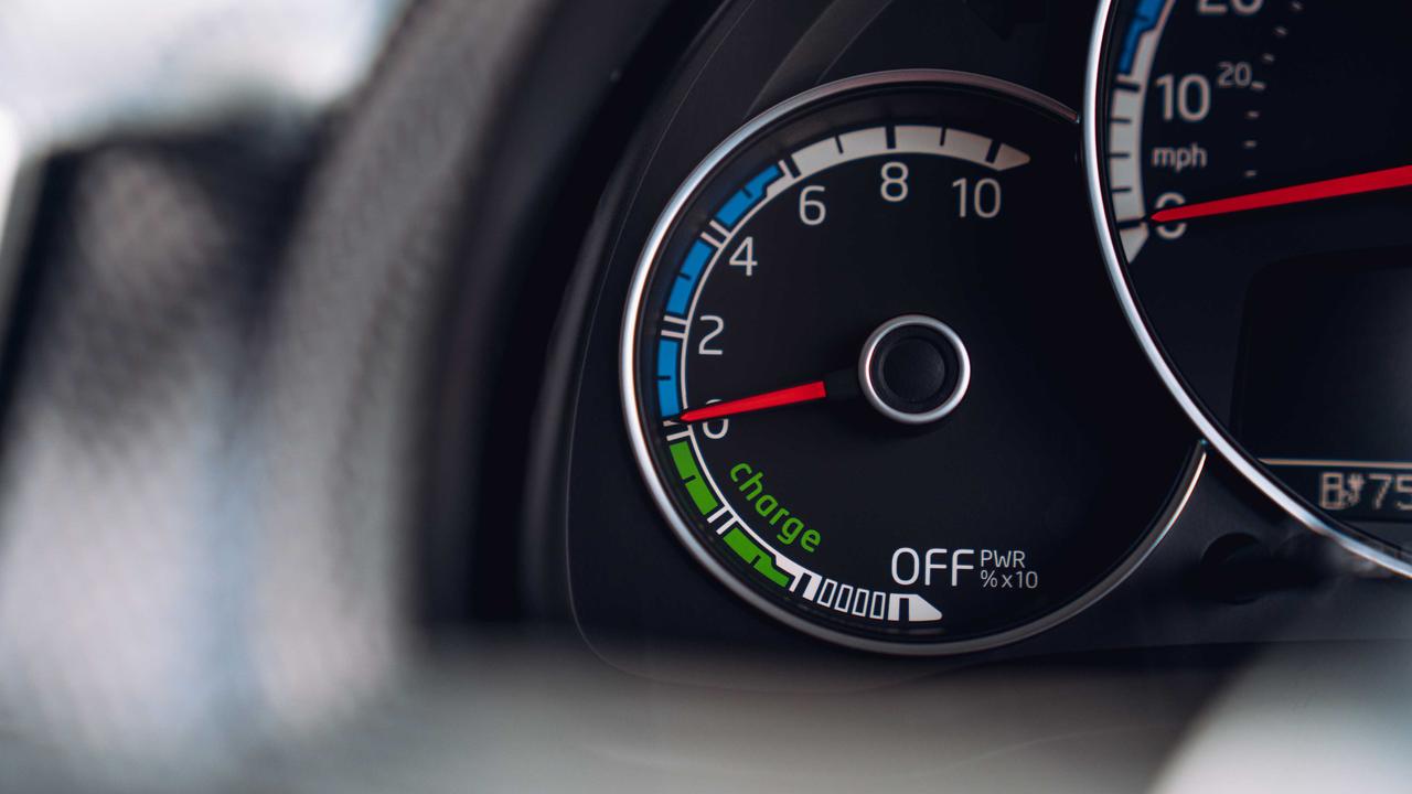 Volkswagen e-Up dials