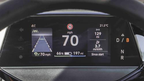 Volkswagen ID.3 review driver's dials