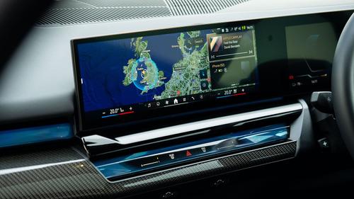 BMW i5 review infotainment system