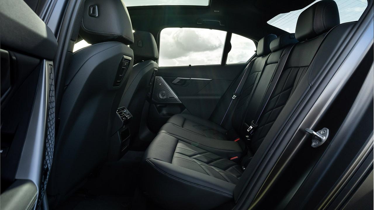 BMW i5 review rear seats