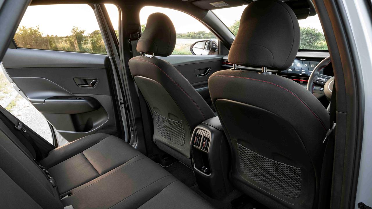 Hyundai Kona rear seats