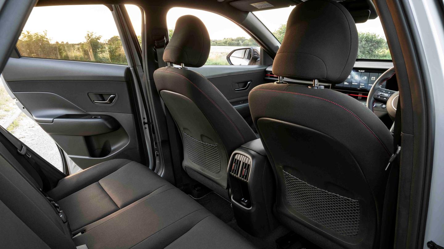 Hyundai Kona rear seats