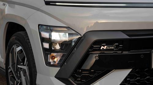 Hyundai Kona headlight