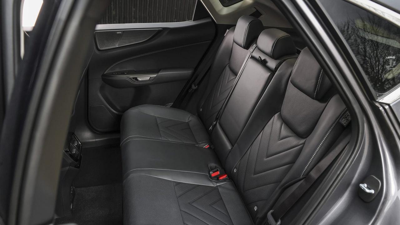 Lexus NX review rear seats
