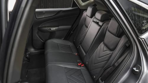 Lexus NX review rear seats