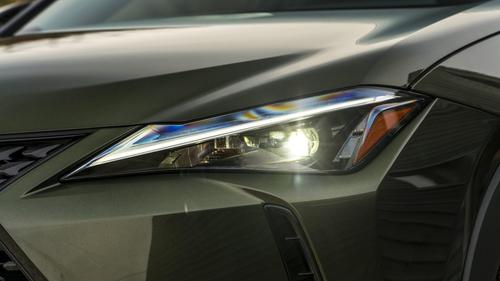 Lexus UX review headlight detail