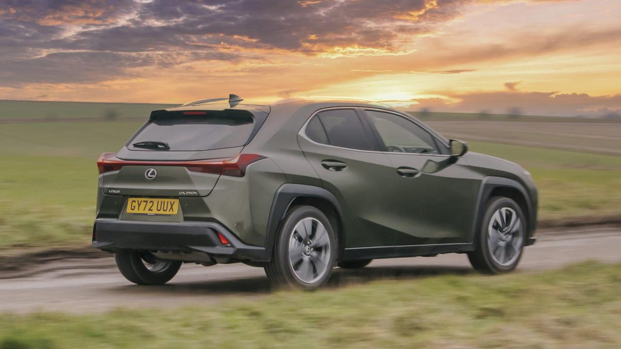 Lexus UX review rear three quarter