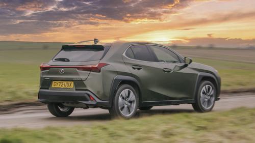 Lexus UX review rear three quarter