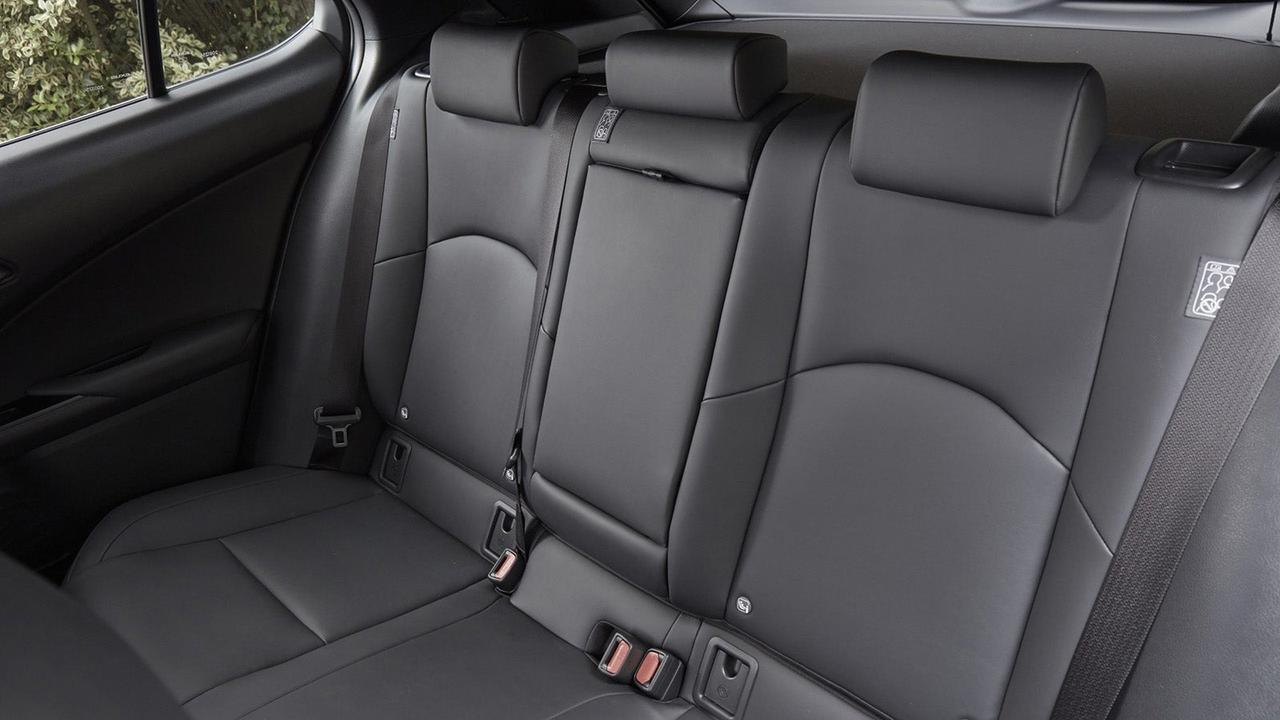 Lexus UX review rear seats