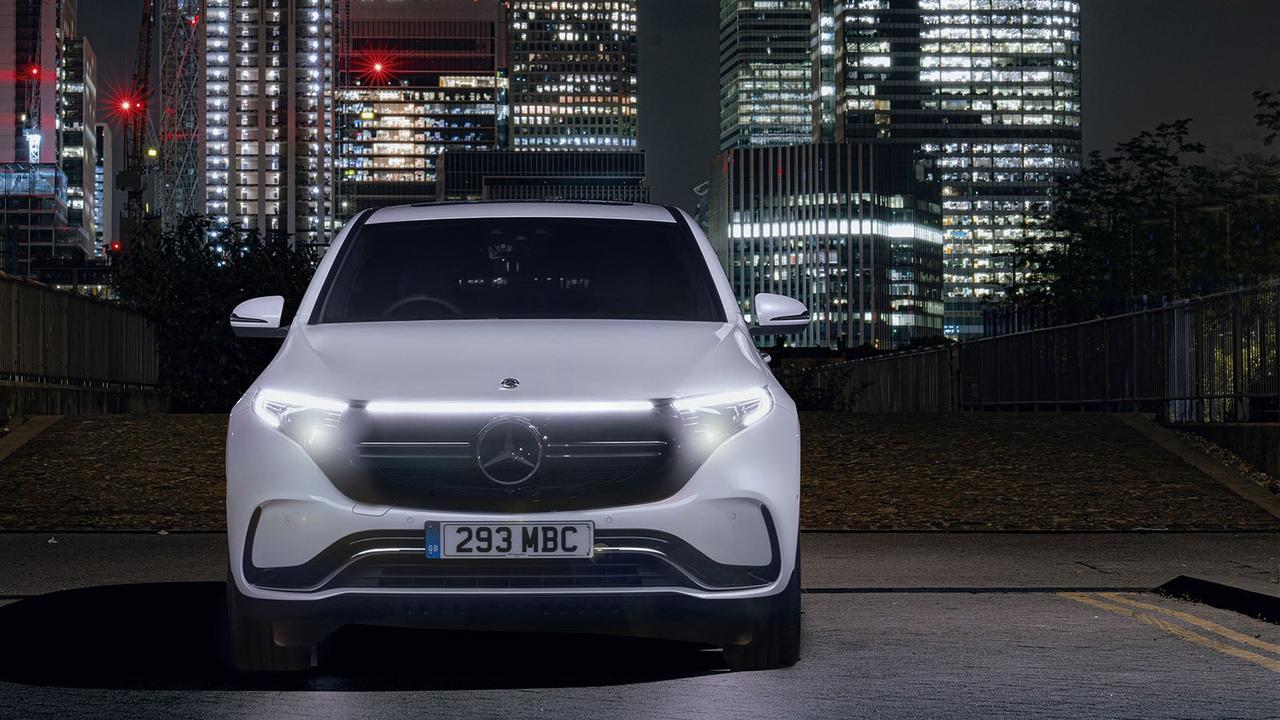 Mercedes EQC review front detail