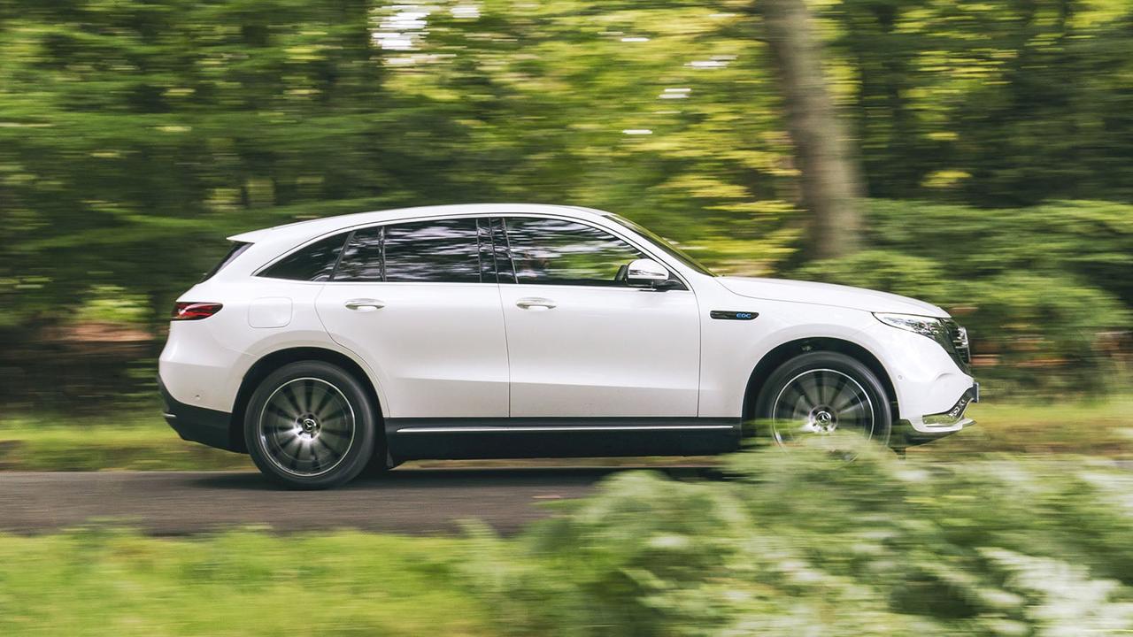 Mercedes EQC review side