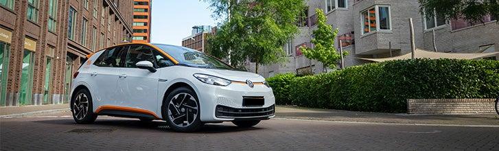 White VW ID3