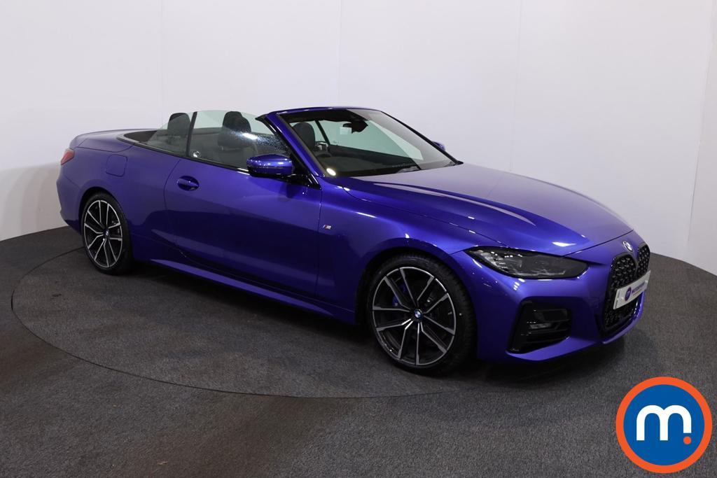 BMW 4 Series M Sport Automatic Petrol Convertible - Stock Number (1242032) - Passenger side front corner