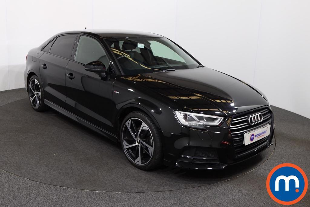 Audi A3 Black Edition Automatic Petrol Saloon - Stock Number (1280437) - Passenger side front corner